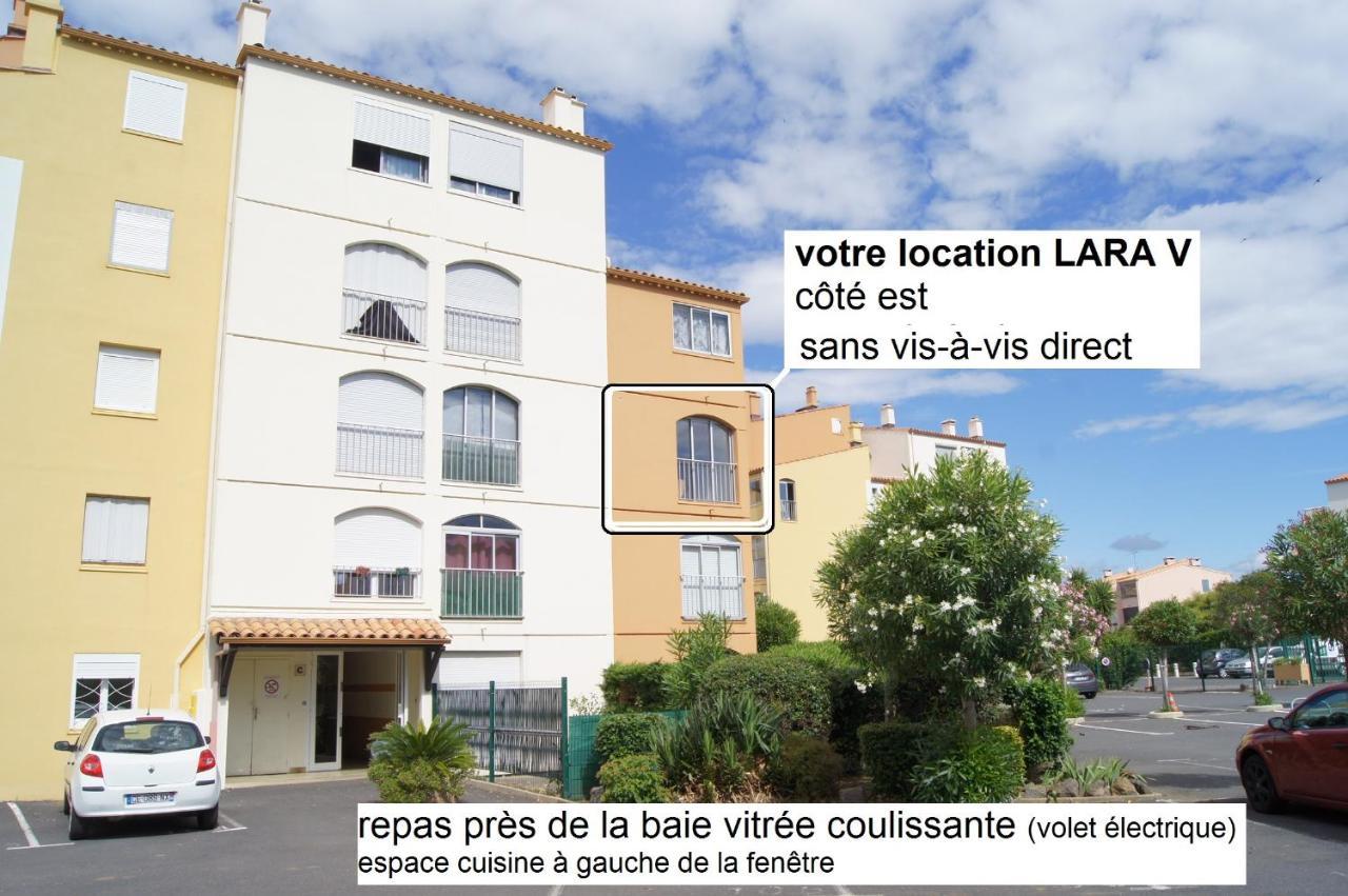 Les Locations De Lara V - T2 Spacieux Calme - Pres Plage, Ile Des Loisirs, Port - Parking Agde Exterior foto